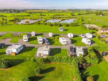 Aerial views of site