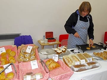 Home baked products at hillside featherdown farm