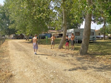 Pitching area