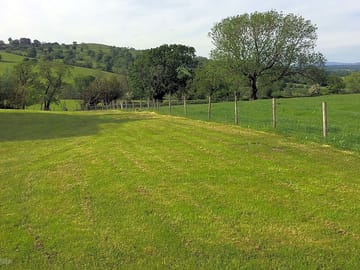 Secluded campsite