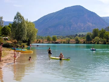 Swim or canoe at the lake