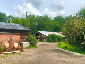Livery yard at the plantation