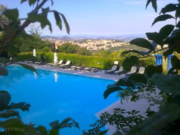 View of the swimming pool