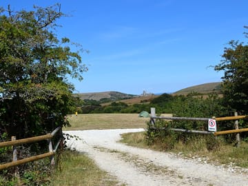 Site entrance and view