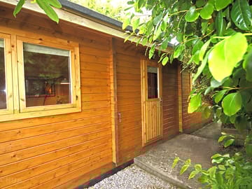 Yealm cabin private entrance