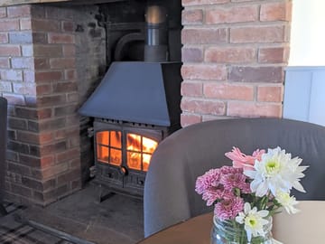 Cosy fireplace