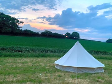 Evening on site