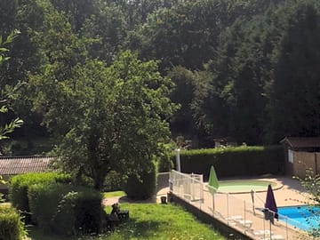 Heated outdoor pool