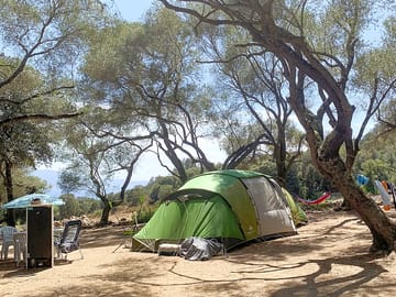 Camping pitches