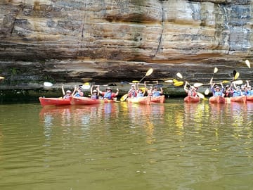 Group kayak trip