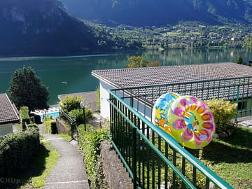 Lake view from the apartments