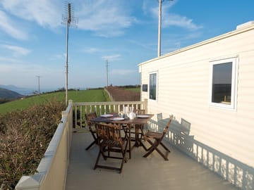 Sea view from the deck