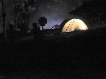 Some of the pitches at night