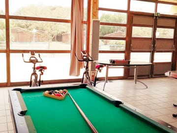 Games and fitness room