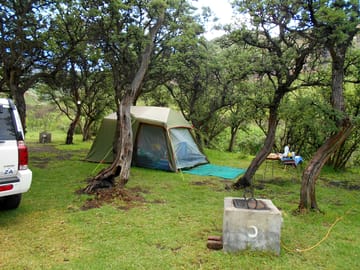 Private braai area