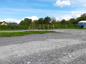 A view of a couple of pitches on site