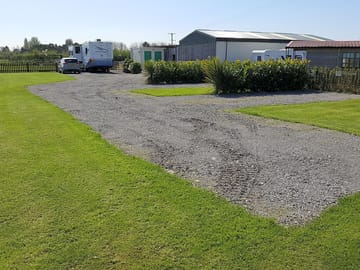 Pitches separated by hawthorn hedges