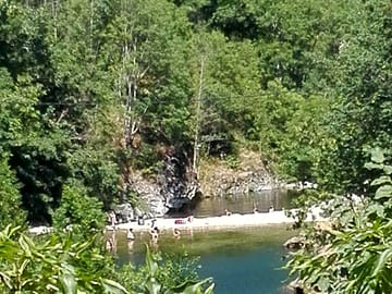 View of the river