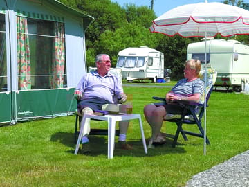 Electric hardstanding touring or motorhome pitch