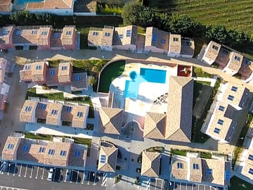 Aerial view of the site