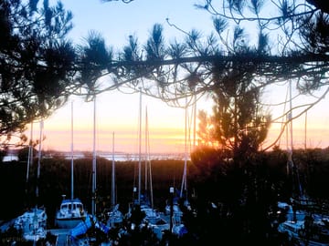 Harbour/marina view from site