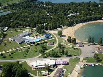 Aerial view of the site