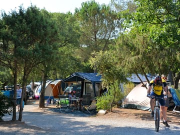 Spacious pitches