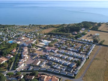 Aerial view of the site
