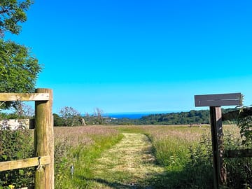 Entrance to camp fields
