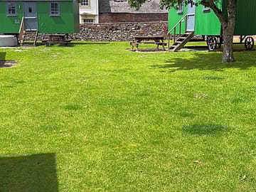 Shepherd's hut exterior
