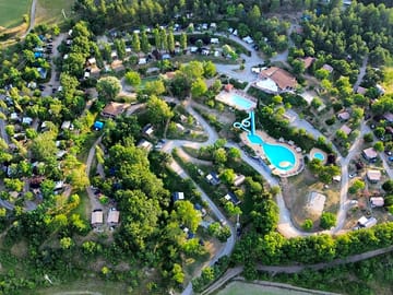 Aerial view of the site