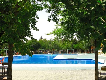 Two swimming pools - and one of the largest in granada