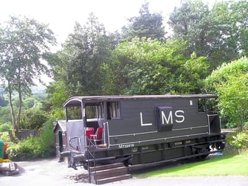 1940s vintage railway guards van