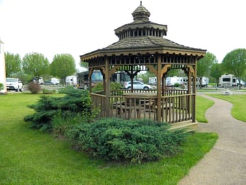 Gazebo and rv sites