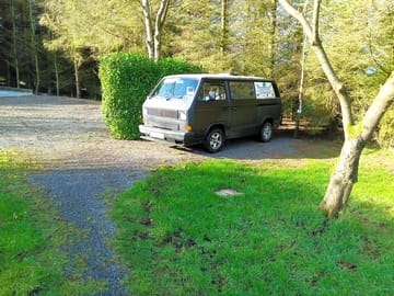 Errol vw transporter in pitch 3