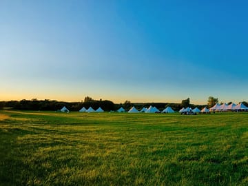 Spacious green areas