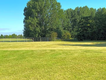 Designated dog walking area