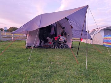 Camping section