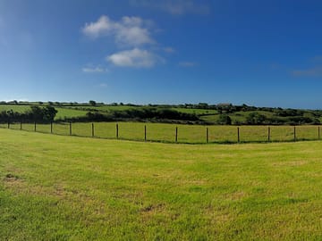 Grass pitches with a view
