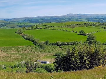 Views above the site