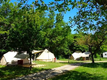 Spacious pitches