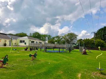 Park and clubhouse
