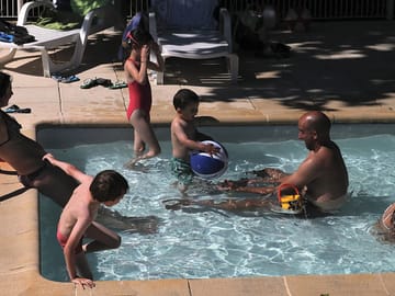 The paddling pool for children