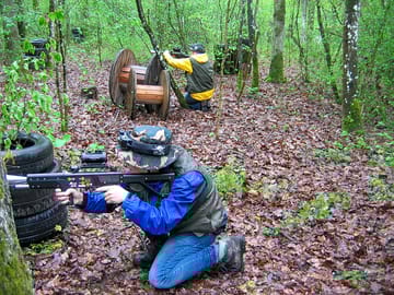 Paintball in the ardennes