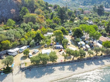 Aerial view of site