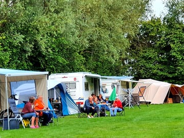 Pitches by the trees