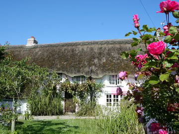 The thatched farmhouse