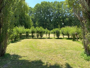 Grass pitches in the marais poitevin
