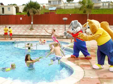 Pool with loopy and cyril
