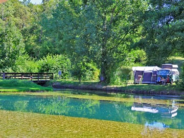 Pitches by the river